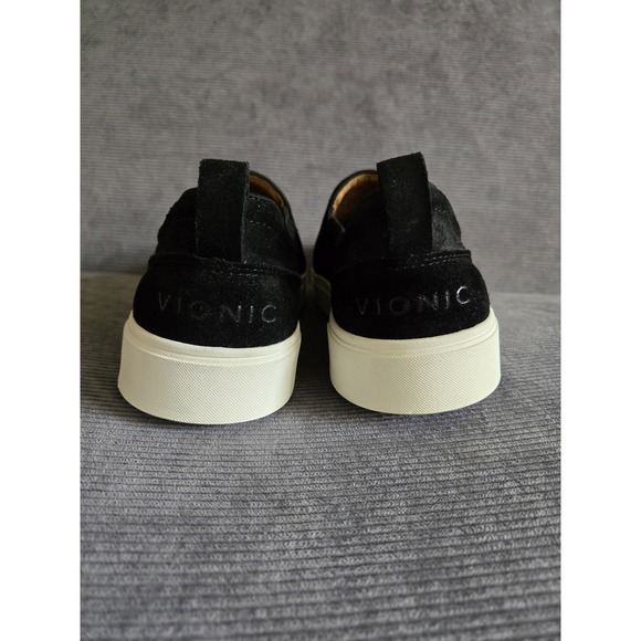 Vionic Kimmie Perf Slip-On Sneaker Black Suede Women's Size 7.5 - Picture 7 of 8
